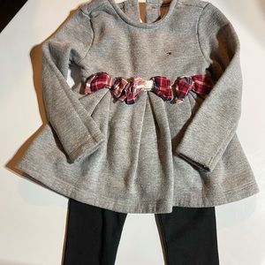 Tommy Hilfiger girls dress & pants. Size 2T